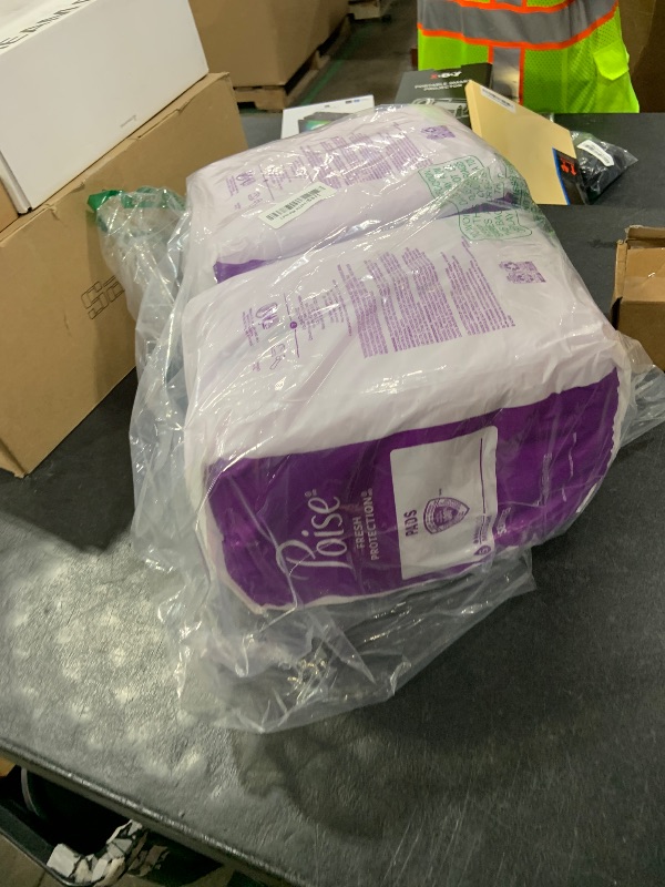 Photo 1 of Poise Incontinence & Postpartum Pads for Bladder Leaks, 5 Drop Maximum Absorbency, Regular Length, 96 Count, Packaging May Vary
