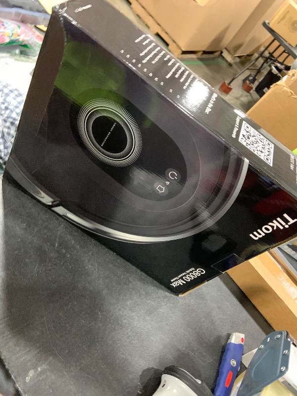 Photo 1 of Tikom Robot Vacuum and Mop Combo, 5000Pa Robotic Vacuum Cleaner, 150 Min Max, App & Remote Control, Ideal for Hard Floor, Carpet, Pet Hair, Self-Charge(G8000 Max)