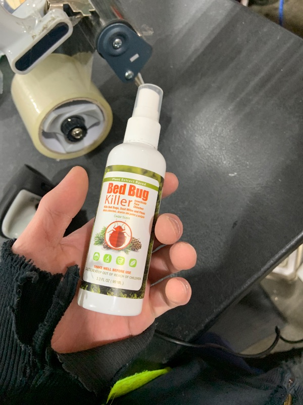 Photo 1 of Bed Bug Killer 3 oz EcoVenger by EcoRaider,Travel Size,100% Kill Efficacy, Bedbugs & Mites, Eggs & The Resistant, USDA BIO-Certified, Plant Extract Based & Non-Toxic, Child & Pet Safe