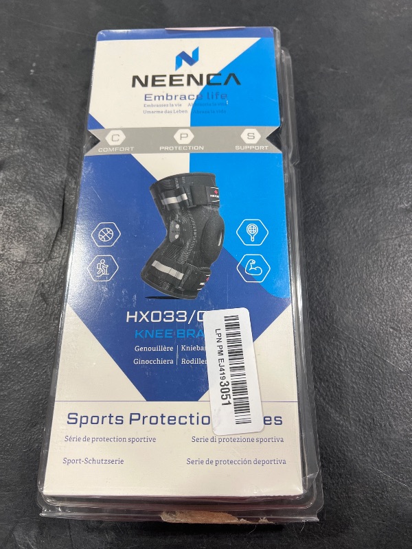 Photo 1 of NEENCA Professional Knee Brace for Knee Pain, Hinged Knee Support with Removable Dual Side Stabilizers, Strong Stability for Joint Pain Relief, Arthritis, Meniscus Tear, ACL, PCL, MCL, Runner, Workout