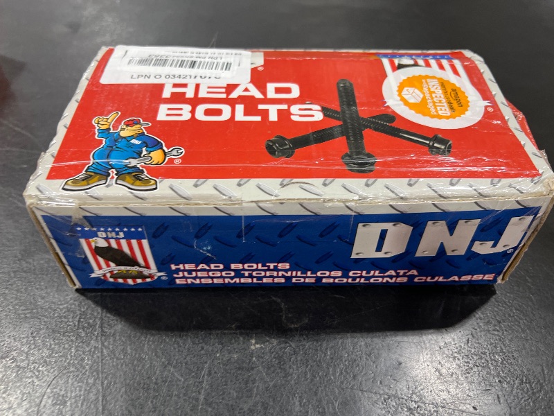 Photo 1 of DNJ HBK4120 Head Bolt Kit for 1996-2008 Ford, Mercury Cougar, E-150, E-150 Club Wagon 3.8L-4.2L V6 12V OHV 232cid