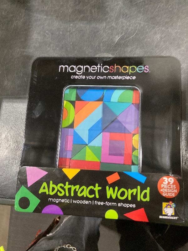 Photo 1 of Magnetic Shapes Abstract World Puzzle