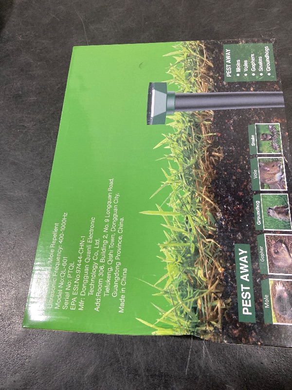 Photo 1 of Snake & Mole & Rabbit Repellent Solar Powered, Ultrasonic Deterrent, IP65 Waterproof, to Get Rid of Vole, Gopher, Groundhog, Rodent, Chipmunk, Raccoon and Skunk for Lawn & Garden, 10 Pack
