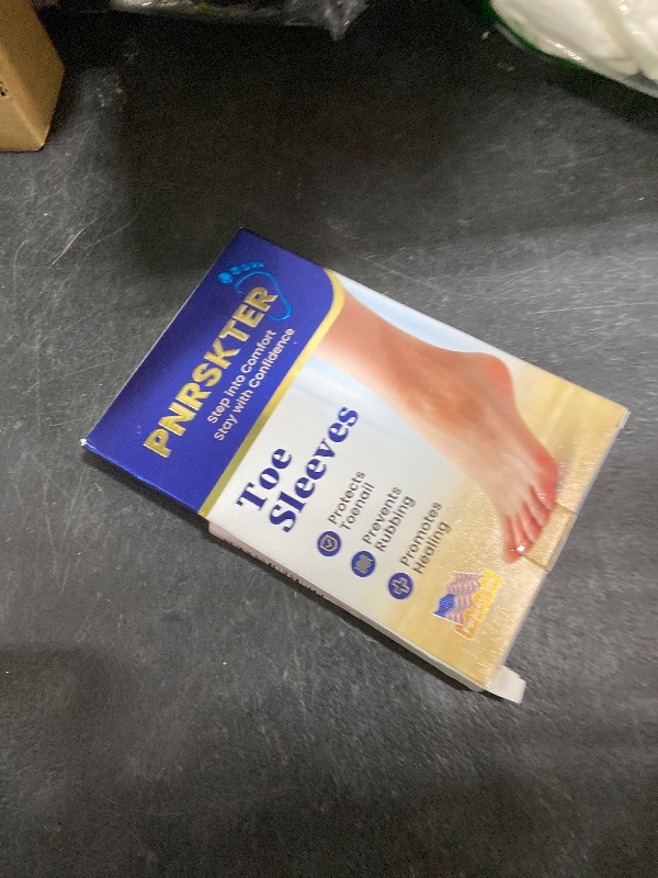 Photo 1 of Big Toe Protectors, (10PCS) Breathable Toe Cap, Gel Toe Sleeves, Toe Cover Great for Corn, Calluses, Hammer Toe, Toenails Loss(Aloe Vera Extract Infused Gel Materials)