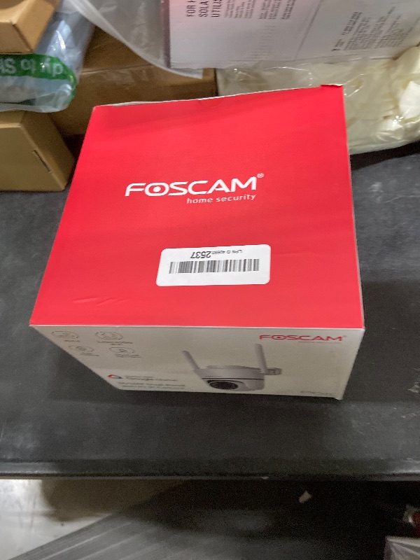 Photo 1 of Foscam PD5 3K Security Cameras Wireless Outdoor, 2.4G/5G WIFI Cameras for Home Security, Auto Tracking 20X Zoom, AI Motion Detection, 2-Way Audio, 360° PTZ 66ft Color Night Vision IP65 Work with Alexa