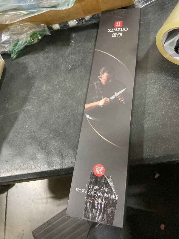 Photo 1 of 8 Inch Damascus Chef Knife Kitchen Knife Sharp Gyuto Knife Stainless Steel Fashion Professional Chef's Knife with Rosewood Handle