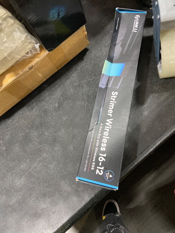 Photo 1 of Lian Li Strimer Wireless 16 Pin (PW16-121W) - Addressable RGB Power Extension Cable - 2.4 GHz Wireless Control with 370mm; 14.56 Inch Length - LED Strip - Wireless Controller NOT Included & Required