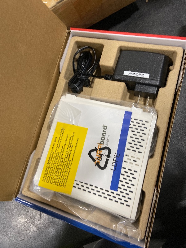 Photo 1 of ARRIS (SB8200) - Cable Modem - Fast DOCSIS 3.1 32x8 Gigabit Cable Modem , Approved for Comcast Xfinity, Cox, Charter Spectrum, & more | 1 Gbps Max Internet Speed, 4 OFDM Channels - (No Built-in Wifi)