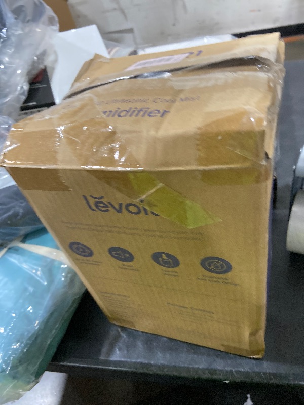 Photo 1 of LEVOIT Top Fill Humidifiers for Bedroom, 2.5L Tank for Large Room, Easy to Fill & Clean, 28dB Quiet Cool Mist Air Humidifier for Home Baby Nursery & Plants, Auto Shut-off and BPA-Free for Safety, 25H