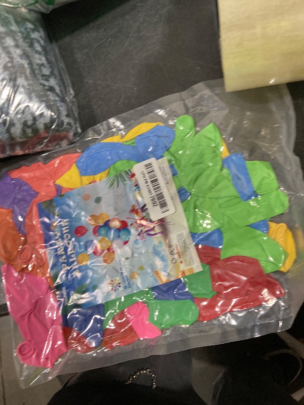 Photo 1 of Yeunmu100 PCS Balloons Assorted Colors?Inside 10 Colors-10 Per Color), 12 Inch Balloons Bulk, Suitable for Birthday, Family Party, Graduation, Wedding