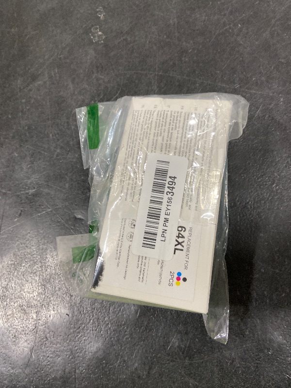 Photo 1 of EaseFusion 64XL Black and Color Ink Cartridge Remanufactured Replacement for HP Ink 64 HP64 HP64XL Combo Pack Compatible with HP Envy Photo 7800 7855 7858 7100 7155 6200 6255 Tango X Series Printers