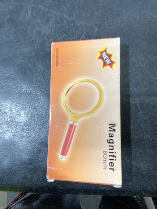 Photo 1 of 20x HD Handheld Magnifying Glass, Suitable for Children and Elderly Students to Read The Magnifying Glass