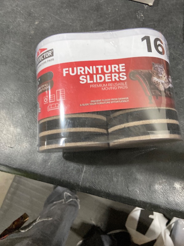 Photo 1 of Felt Furniture Sliders Hardwood Floors X-PROTECTOR – 16 PCS 3 1/2" Furniture Sliders – Heavy Duty Felt Sliders Hard Surfaces – Move Your Furniture Easily & Safely!