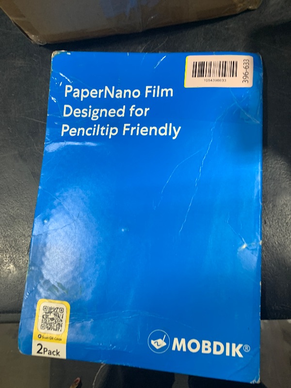 Photo 1 of MOBDIK 2 Pack Paperfeel Screen Protector Compatible with iPad Pro 11 (2022&2021&2020&2018)/ iPad Air 5th & Air 4th Generation(10.9 Inch), Crafted for Natural Writing, Anti Glare, Easy Installation