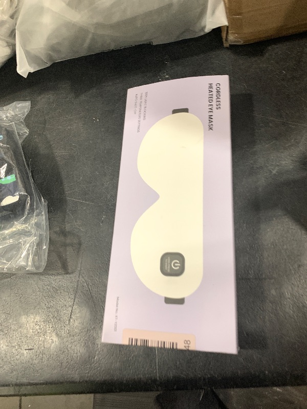 Photo 1 of Heated Eye Mask - Cordless Eye Mask for Dry Eyes, Eye Relief, Improved Sleep, Washable Eye Heating pad for Travel and with Replaceable Shell