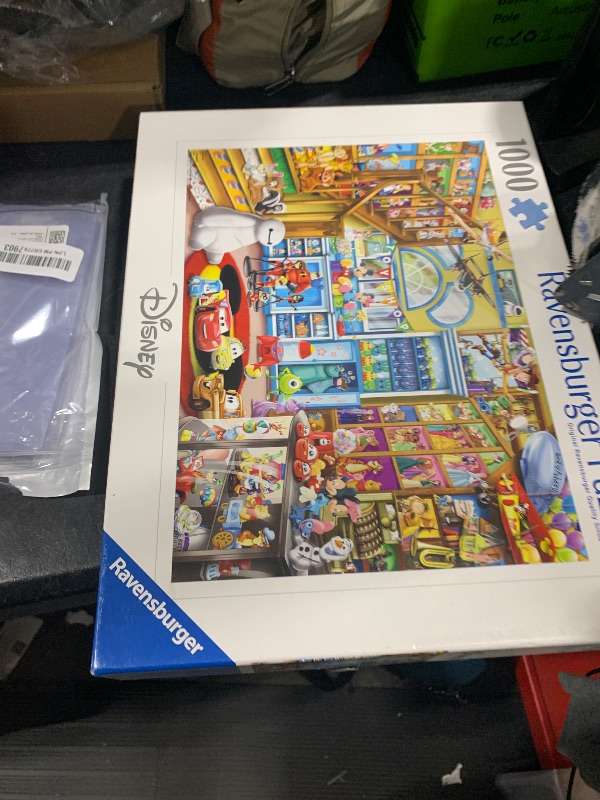 Photo 1 of Ravensburger Disney-Pixar Toy Store Jigsaw Puzzle - 1000 Piece Puzzle for Adults and Kids | Unique Softclick Technology | Eco-Friendly Material | FSC Certified