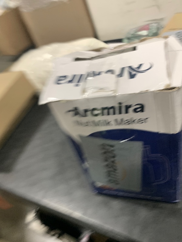 Photo 1 of Arcmira ? ?? ? Nut Milk Maker, 20 oz(600ml) Homemade Almond, Oat, Soy, Coconut, Plant Based and Non Dairy Beverages, Milk Blender Machine with Delay Start, Keep Warm, Boil Water, Self Cleaning