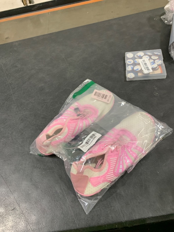 Photo 1 of WateLves Water Shoes Mens Womens Beach Swim Shoes Quick-Dry Aqua Socks Pool Shoes for Surf Yoga Water Aerobics (Y/Pink White, 39)