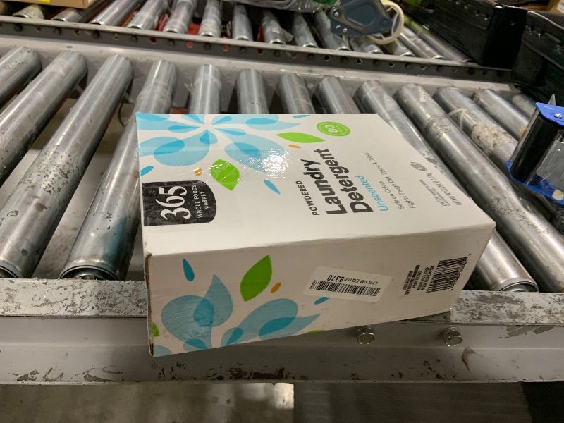 Photo 1 of 365 by Whole Foods Market, Powdered Laundry Detergent, Unscented, 80 HE Loads, 80 Ounce