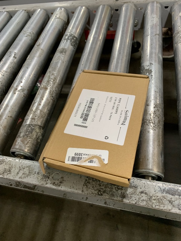 Photo 1 of Soimuk  Clamps,304 Stainless & Rubber Cushioned Heavy Duty Conduit clips (SCH 2 in (60 MM) - 12 Pack)