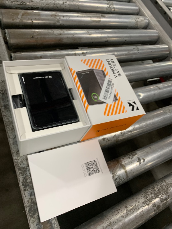 Photo 1 of K&F CONCEPT V Mount Battery 99Wh with PD100W Fast Charging,14.8V 6700mAh Mini V-Mount Battery with DC/D-Tap/Dual USB-C/USB-A/TFT Display/240W Charging Cable for Camera Camcorder Video Light Monitor