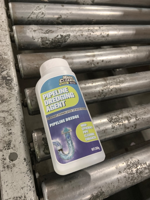 Photo 1 of Pipeline Dredging Agent, 350ml Drain Cleaner, Powerful Sink & Toilet Clog Remover for Kitchen & Bathroom Cleaning, 1PCS (8 Fl Oz)