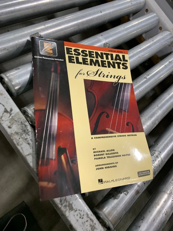 Photo 1 of Essential Elements for Strings – Violin Book 1 with EEi Online Resources | Violin Method Book and Sheet Music for Students and Teachers | Comprehensive String Method – Newer 2025 Edition Available