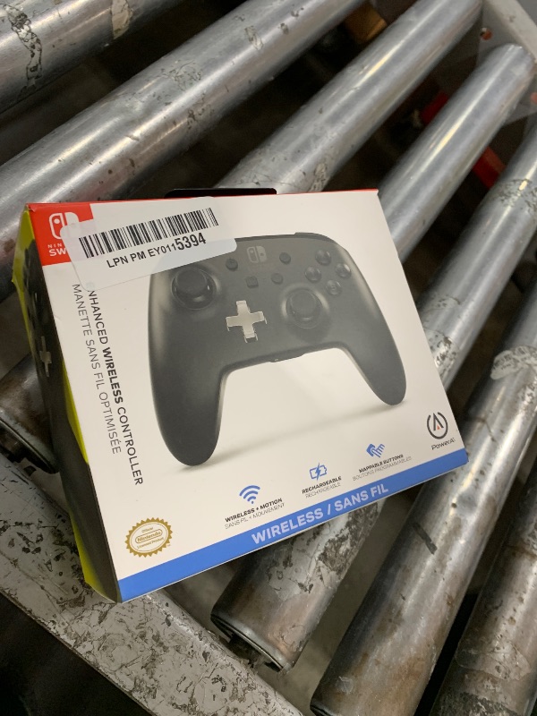 Photo 1 of PowerA Enhanced Wireless Controller for Nintendo Switch / Switch 2 / Switch Lite / OLED Model - Black - Gamepad, game controller, Officially Licensed