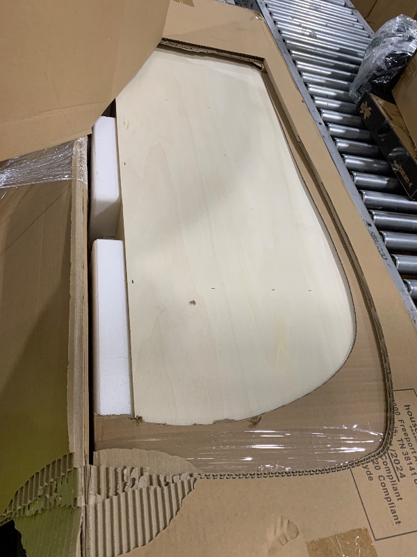 Photo 1 of Household Essentials Stowaway in-Wall Ironing Board Finish: White