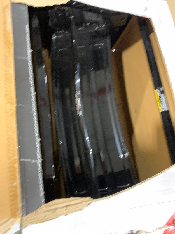Photo 1 of Lippert 24" Radius Triple Manual RV Steps, 9" Rise for 5th Wheel RVs, Travel Trailers and Motorhomes, Anti-Slip Stepping Surface - 1774401