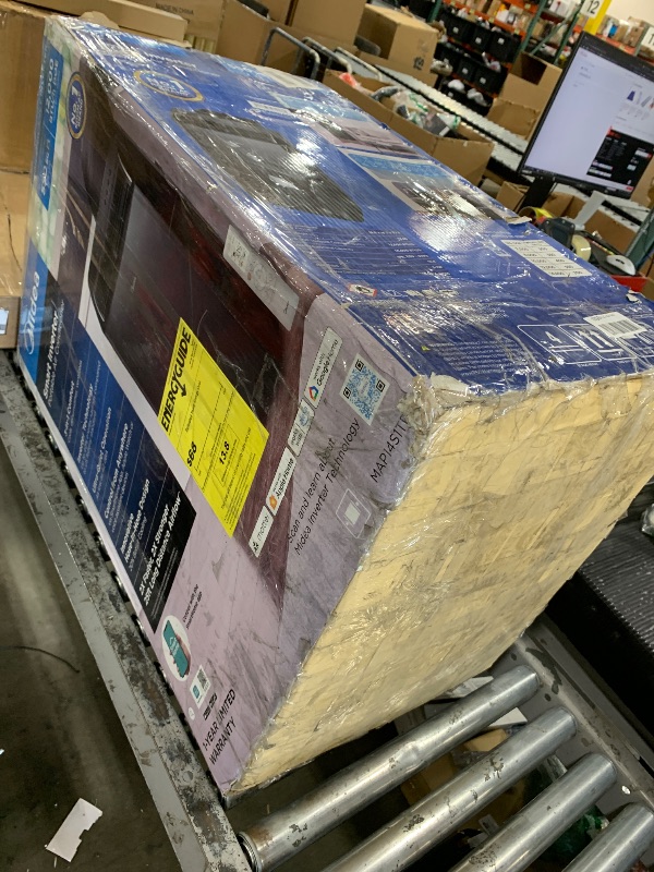 Photo 1 of Midea Duo 14,000 BTU (12,000 BTU SACC) High Efficiency Inverter, Ultra Quiet Portable Air Conditioner, Cools up to 550 Sq. Ft., Works with Alexa/Google Assistant, Includes Remote Control & Window Kit