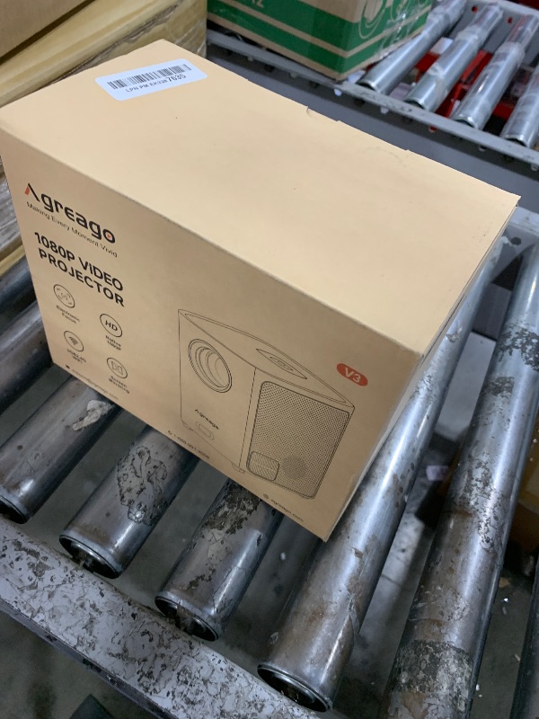 Photo 1 of [Electric Focus] Projector with WiFi and Bluetooth, Native 1080P 15,000 Lumens 4K Supported, Agreago Outdoor Movie Projector for Home Theater UP to 300", for iOS/Android/TV Stick/HDMI/USB