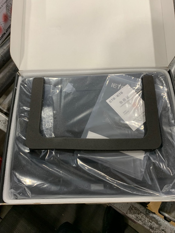 Photo 1 of IETS GT600 RGB Laptop Cooling Pad Equipped with Gigantic Turbo-Fan?5.5inch Diameter?,Sealed Foam for Rapid Cooling Gaming Laptop,14.1-19.3 inch Laptop Cooler with 3-Port USB Hub,Dust Filter