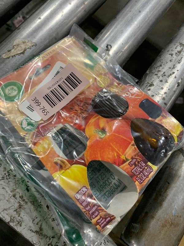 Photo 1 of Air Wick Essential Mist Refill, 2ct, Pumpkin Spice, Fall Scent, Essential Oils, Air Freshener