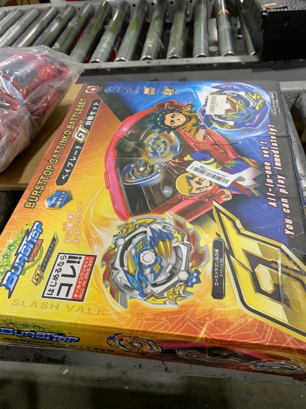 Photo 1 of Bey Battling Top Burst Stadium Battle Set -- Complete Battle Game Set with stadium, 8 Bey Blades Toys & 2 Two-Way LR Launchers Grip Combat Battling Game Toys Birthday Gifts for 8-12 Boys Children Kids