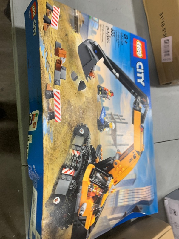 Photo 1 of LEGO City Construction Excavator Toy - Building Toys for Boys & Girls, Ages 8+ - Functional Kids Construction Truck W/Minifigures - Gifts for Birthdays & Holidays - 60420