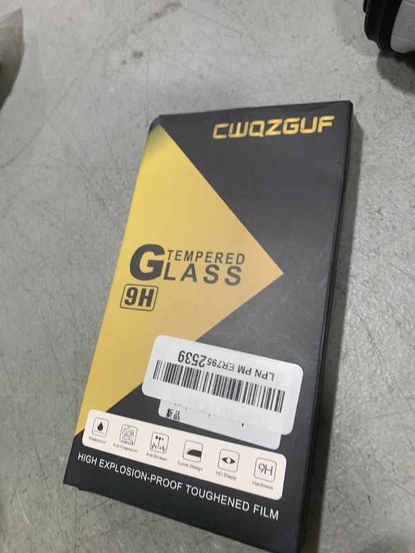 Photo 1 of unknown size phone screen protector 