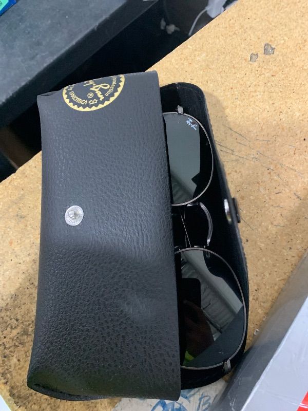 Photo 1 of Ray-Ban Rb3447 Round Metal Sunglasses, Matte Gunmetal/G-15 Green, 53 mm