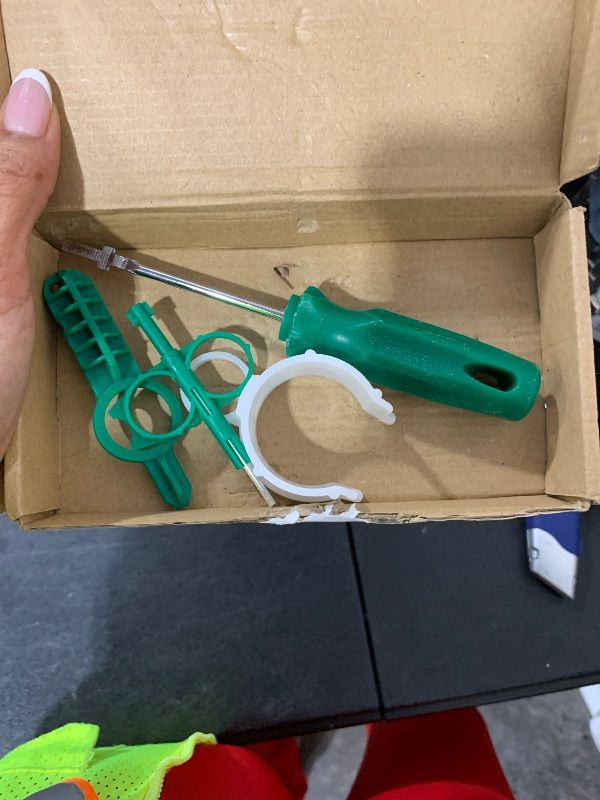 Photo 1 of Gulfmew 5 Pack Sprinkler Head Tool Kit Compatible with RainBird Hunter, Rotor Adjustment Tool, Nozzle Insertion Collar, Spray Head Pull Up Tackle for Lawn Irrigation Sprinkler System Repair