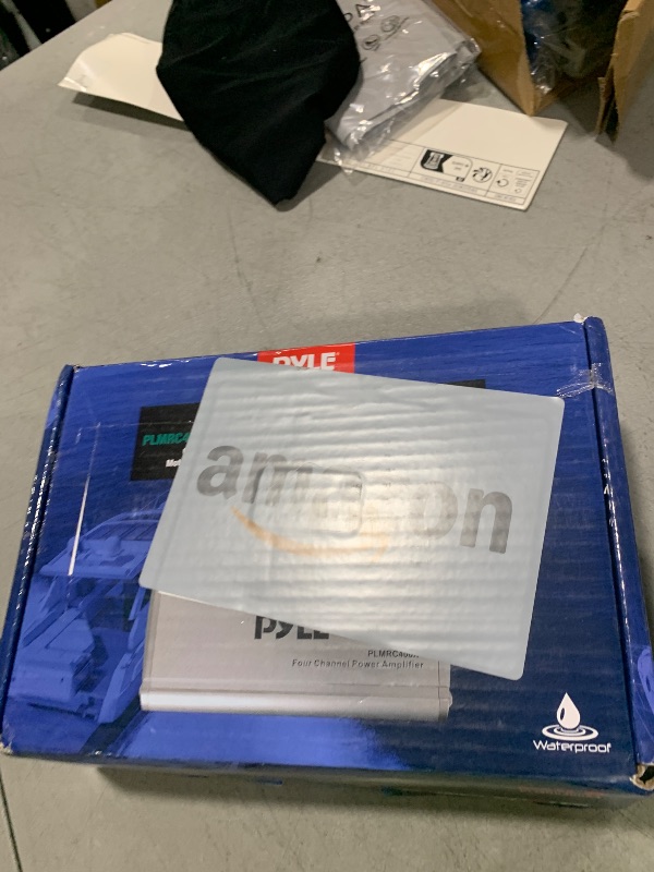 Photo 1 of Pyle 4-Channel Weather-Resistant Audio Amplifier System - 1200W Max Bridged, 800W Max Stereo Designed For ATV, UTV, 4X4, Jeep, Motorcycle and Marine, and any other Weather Resistant Application