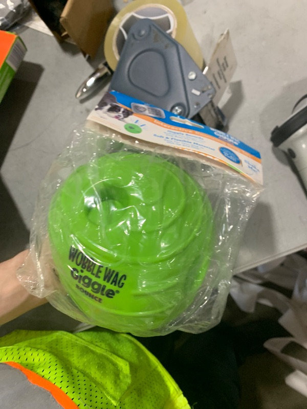 Photo 1 of Wobble Wag Giggle Bounce Interactive Dog Toy- Sound Making Bouncing Ball for Dogs Ages Indoor & Outdoor Play, Soft & Durable with Easy Grip Design- Pets Know Best