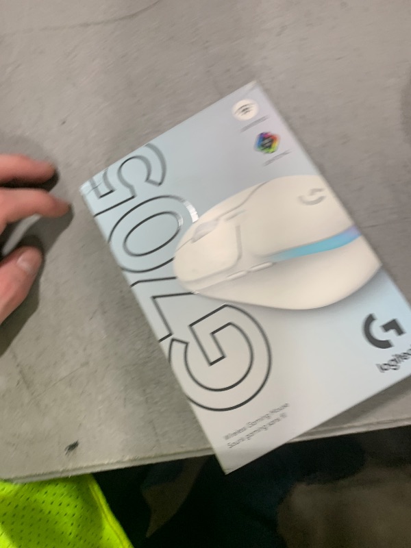 Photo 1 of Logitech G705 Wireless Gaming Mouse, Customizable LIGHTSYNC RGB Lighting, Lightspeed Wireless, Bluetooth Connectivity, Lightweight, PC/Mac/Laptop - White Mist