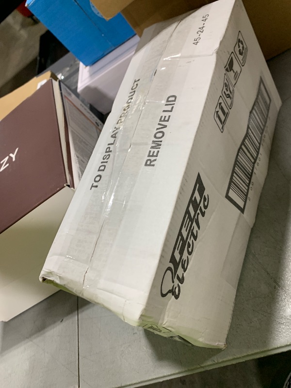 Photo 1 of Feit Electric 40W A15 Incandescent Clear Light Bulb, E12 Candelabra Base, Dimmable, 2500K Soft White, 2,500 Hour Lifespan, Ideal for Ceiling Fans & Specialty Applications, BP40A15C/CL/CF/6, 6 Pack