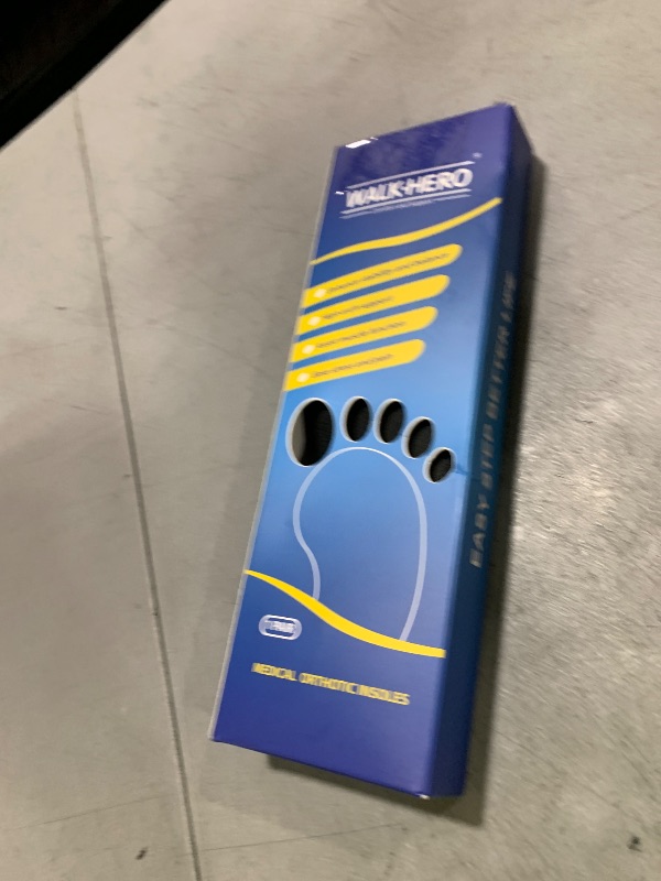 Photo 1 of Plantar Fasciitis Feet Insoles Arch Supports Orthotics Inserts Relieve Flat Feet, High Arch (Mens 11-11 1/2 | Womens 13-13 1/2)