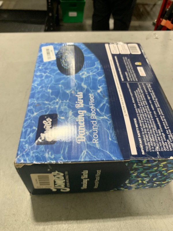 Photo 1 of JAMBO Huge Round 76 x 76 Tanning Pool Lounger, Pool Float, Inflatable Sun Tanning Pool Float, Tanning Chair, Pool Floats Adult, Water Lounge Raft Pool Lounger Adults, Tanning Raft Sunchill Tanning Bed