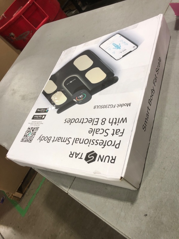 Photo 1 of RunStar Smart Scale FSA&HSA Eligible, 8 Electrodes Digital Bathroom Scale for Body Weight and Fat, BMI, Muscle Mass 28 Body Composition Measurement, with Full-Color TFT LCD on Retractable Handle