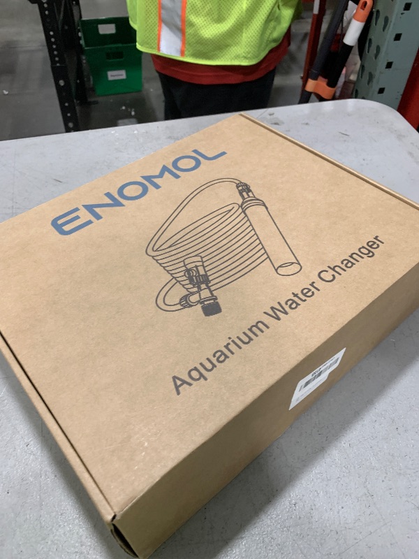Photo 1 of enomol Gravel Vacuum for Aquarium Water Changer Fish Tank Cleaning Tools,Siphon Universal Quick Pump Aquarium Water Changing (50ft)