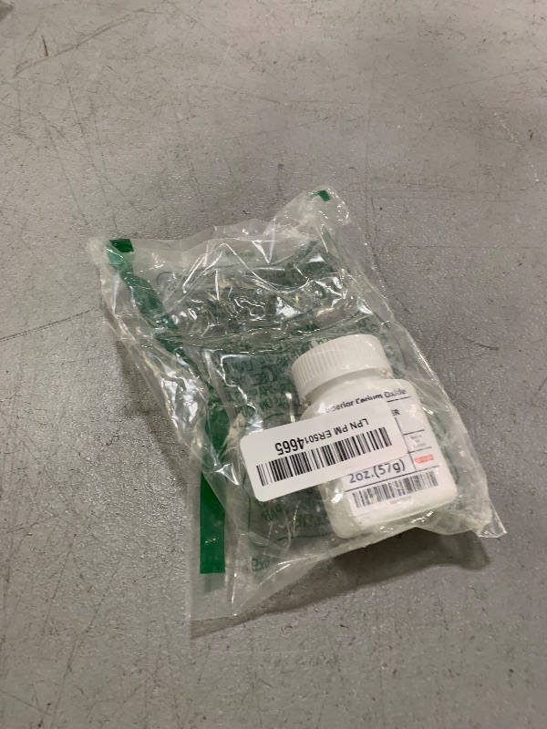 Photo 1 of 2 Oz (57 g) 99% Cerium Oxide Glass Polishing Powder (9-15 Microns) Can Remove All Minor Scratches from Glass, Clean Oil Films and Water Stains from Glass, and Restore Clarity and Transparency.