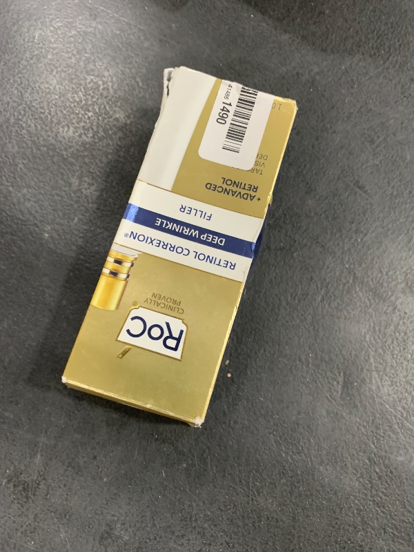 Photo 1 of RoC Retinol Correxion Wrinkle Filler for Deep Wrinkles with Hyaluronic Acid & Retinol, Skin Care for Women and Men, 1 Fl Oz (Packaging May Vary)