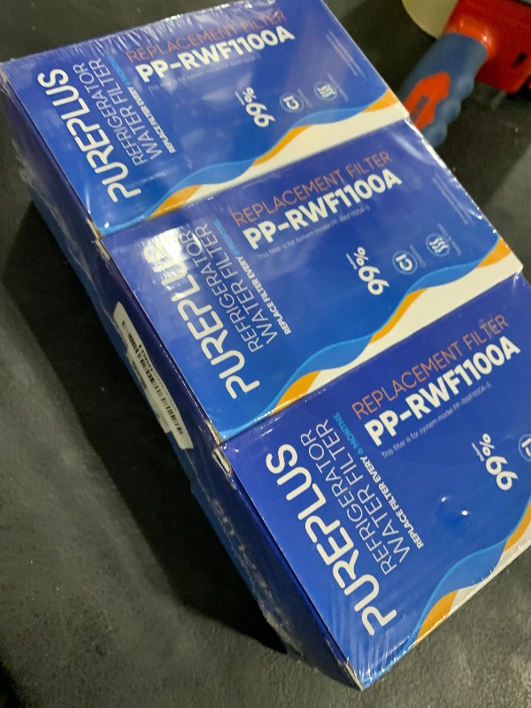 Photo 1 of PUREPLUS Refrigerator Water Filter Replacement for DA29-00003G, DA29-00003B, DA29-00003F, DA29-00003A, Aqua-Pure Plus,HAFCU1, HDX FMS-1, RSG257AARS, RFG237AARS,RFG297AARS,RS22HDHPNSR,RWF1100A,3Pack